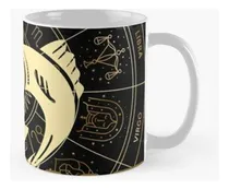 Comprar Taza Zodiaco Piscis Piscis Astrología Regalo Calidad Premium