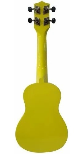 Imagem 7 de 7 de Ukulele Acústico Soprano Tagima Memphis Honu Amarelo