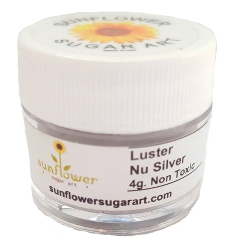 Purpurina Comestible Dust Color Sunflower 4 Grs.