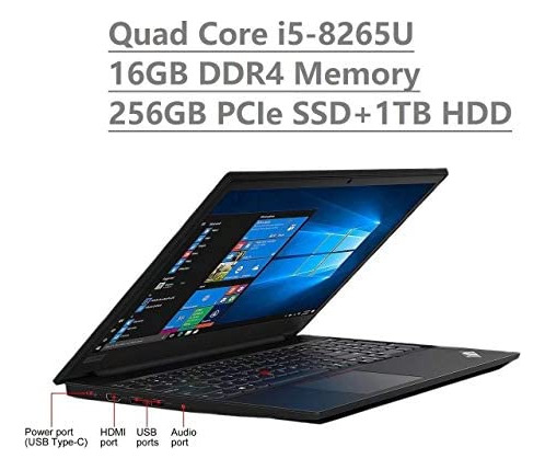 Laptop Lenovo Thinkpad E590 15.6 Hd Business Intel Quad C