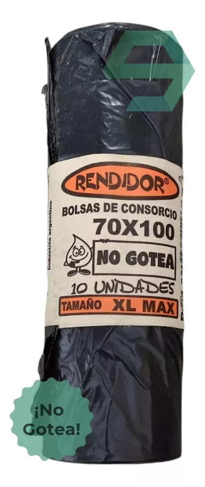 Primera imagen para búsqueda de 100 bolsas de consorcio medidas 115x120