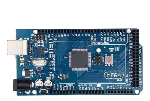 Placa Desarrollo Arduino Mega2560-16au R3 Ch340 Con Cable