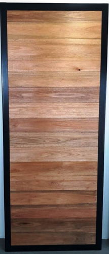 Puerta Corrediza Colgante Madera Maciza Aberturas Llavallol