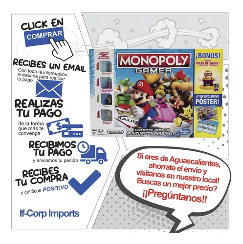 Commission / Tablero Monopoly - Mario Bros by WarGreymonZero on DeviantArt