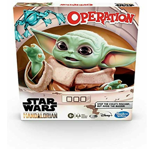 Juego Operando Star Wars Mandalorian Hasbro Dgl Games