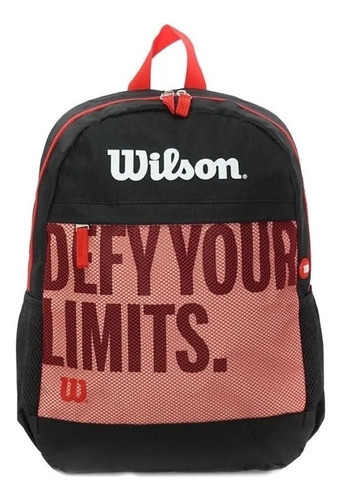 Mochila Urbana Wilson 65.010741 Color Negro 30l