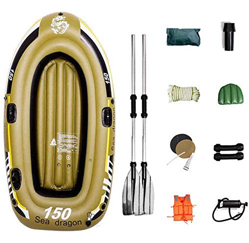 Kayak Inflable, Bote Inflable Plegable Para 2 Personas, Unis