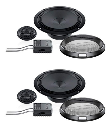 Set De Medios 6.5 Audison Prima Apk 165 - 2 Vias 300w Max