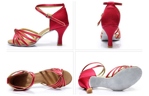 Sapatos De Baile Latino Tango Salsa Dance Uso En Interiores