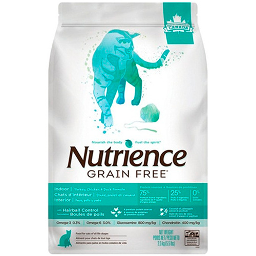 Nutrience Grain Free Indoor Cat 5kg.