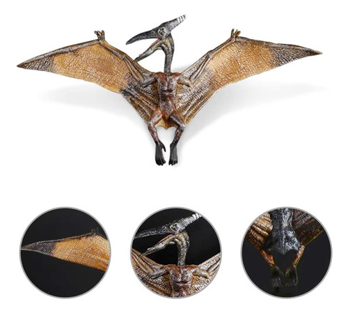 Fantarea Dinosaurio Pterodáctil Figura Realista Volando Dino