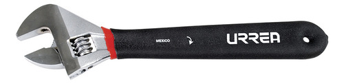 Llave Ajustable Cromada Con Mango Rubber Grip 10