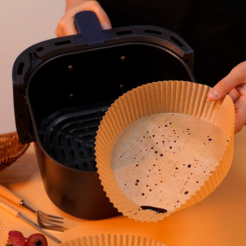 Como Manter A Airfryer Limpa Forminha Papel Kit 50 Uni