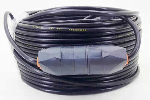Alargue Prolongador 5 Metros Cable 3x1 C/ Ficha Tipo Richi