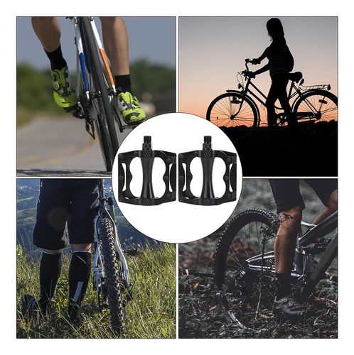 Pedal De Antiderrapante Bicicleta Plataforma Flat Mtb Urban