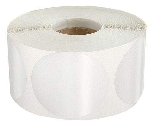 500 Uds. Sellos Transparentes Minoristas, Etiquetas De 5cm