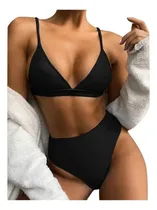 Comprar Uniteduy!! Bikini Sofi Tiro Alto Negro! El Verano Llegó!! 