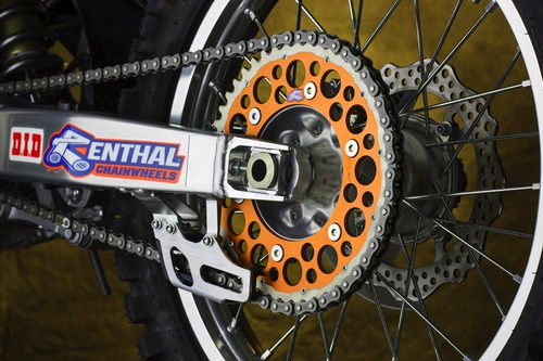 Corona Renthal Ultralight 520-48d Ktm Orange - Bmmotopartes 