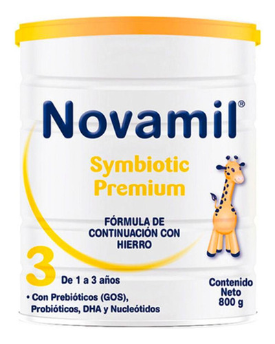 Fórmula Infantil Novamil Symbiotic Premium Etapa 3 800 Gr