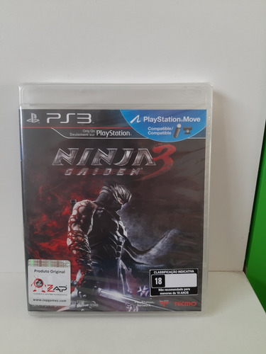 Jogo Para Ps3 - Ninja Gaiden 3