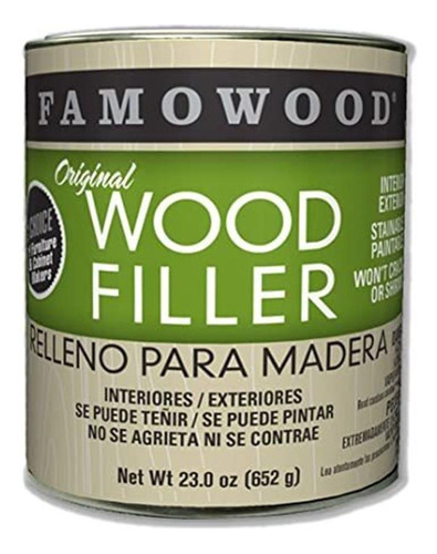 Famowood 36021126 Relleno De Madera Originales - Pinta, Natu