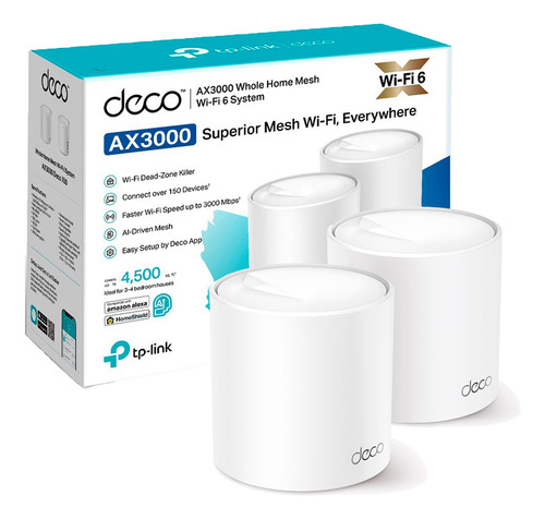 Deco X50 2 Pack Tp-link Mesh Sistema Wifi 6 Ax3000