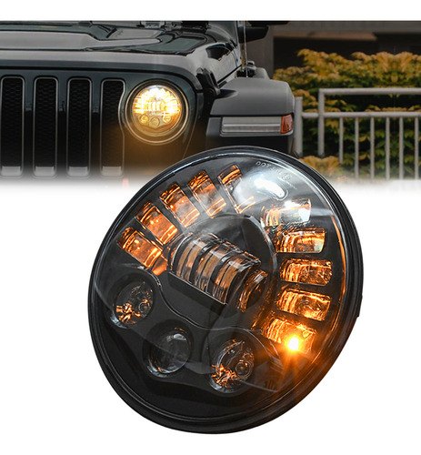 Reemplazo De Faros Led De 7 Pulgadas Y 85 W For Jeep Wrangl