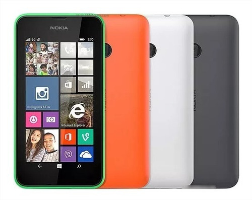 Imagen 2 de 2 de Pantalla + Mica Tactil + Bisel Nokia Lumia 530 Rm1018 N530