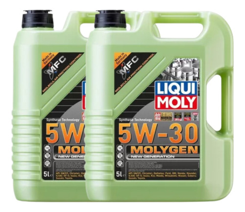 Aceite 5w30 Liqui Moly Sintetico Molygen New Generation 10lt