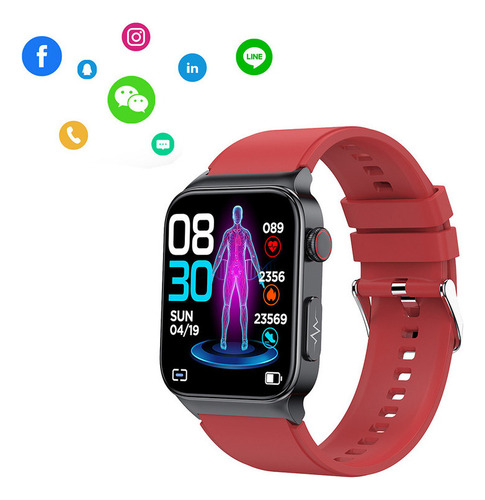 Smartwatch E500 For Medición De Glucosa En Sangre