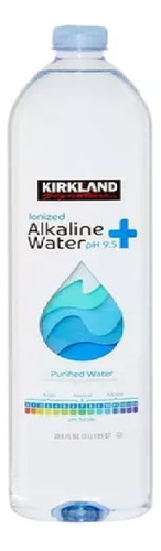 Agua Alcalina 18 Pzs 1 L Kirkland Signature Msi