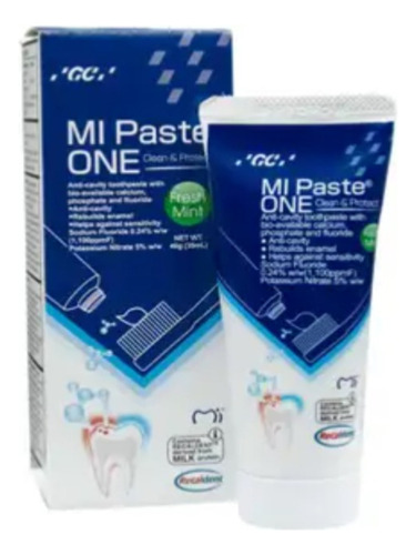 Mi Paste One Recaldent Menta 46g 1100ppmf Dental