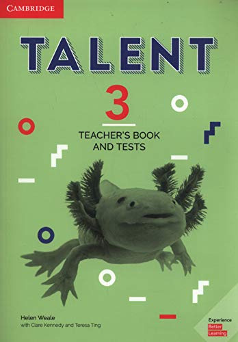 Libro Talent 3 Teacher's Book And Tests De Weale Helen & Ken