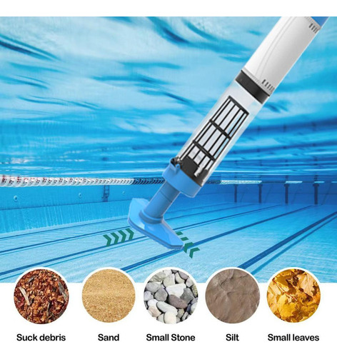 Aspiradora De Mano Para Piscina, Aspiradora Recargable Para