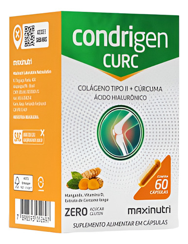 Condrigen Curc (60 Caps) - Padrão: Único Cookies And Cream