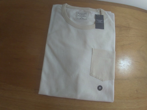 Imagem 7 de 8 de Tshirt Abercrombie Masculina Original Bolso Importada Eua