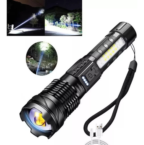 Para Lanterna Titanium Tática Laser Pro Camping Trilha Led