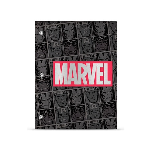 Carpeta Marvel Comics Escolar Nº 3 2 Tapas Mooving Original