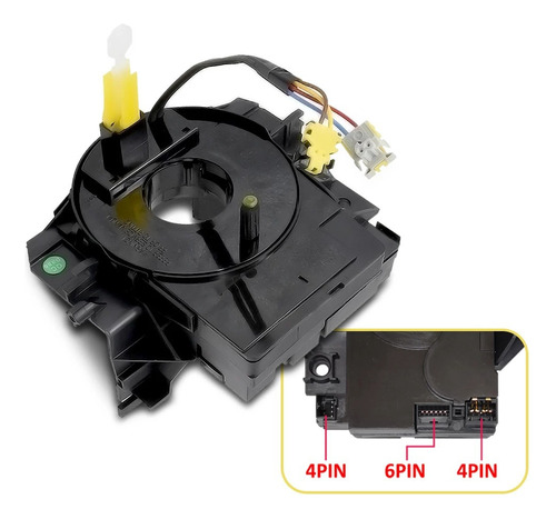 Cable Espiral Jeep Wrangler 2007 2008 Con Sensor