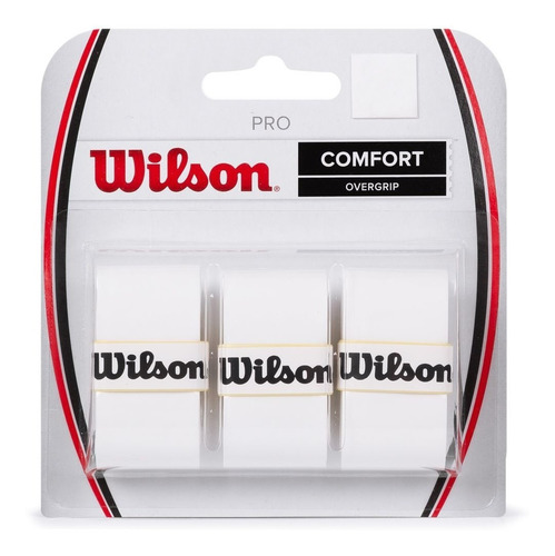 Overgrip Wilson - Confort Pro - C/ 3 Unidades - Branco
