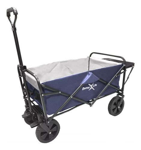 Coche De Playa Para Acampar Al Aire Libre Con Asa Ajustable