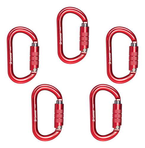 5 Piezas Durable Rock Carabiner Escalada Rigging Alpinismo