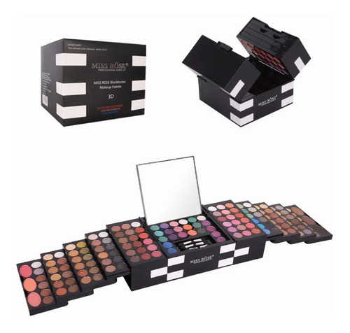 Set Maquillaje Miss Rose Caja Mágica 