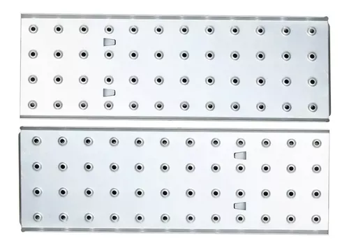 Escalera Aluminio Multifunción 4x4 + Plataforma Acero