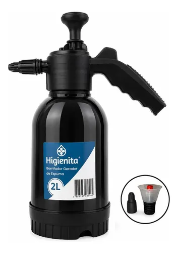 Borrifador Manual Gera Espuma Carros Limpeza Eficaz Spray 2l
