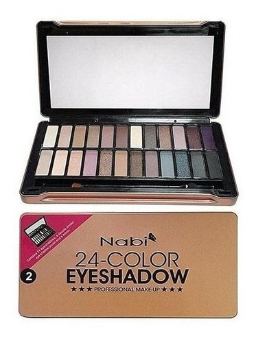 Paleta 24-color Eyeshadow (02) Nabi