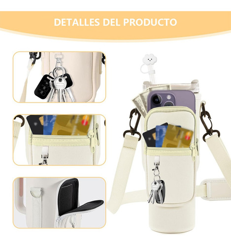 Funda Bolsa Para Termo Stanley 40oz Botellas Agua Con Correa
