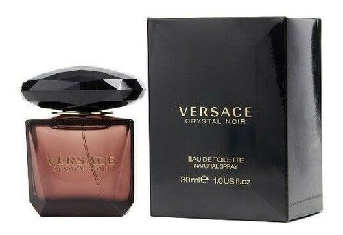 Mini Edt De 1 Onzas Crystal Noir De Gianni Versace Para