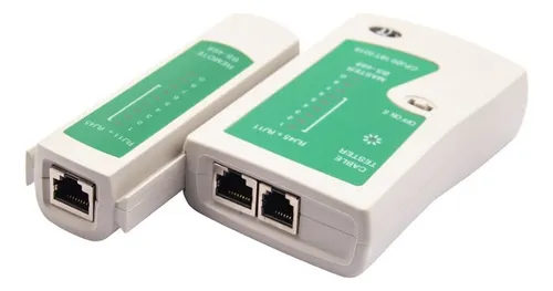 Tester De Red Probador Cable Redes Rj45 Rj11 Utp + Funda