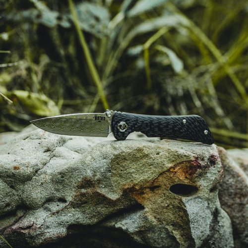 Southern Grind Black Carbon-fiber Damascus Spider Monkey Poc